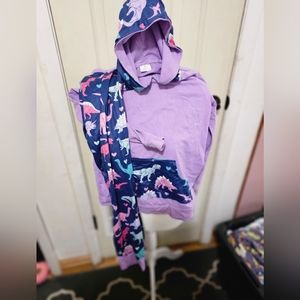 Girls Dino Jogger Set